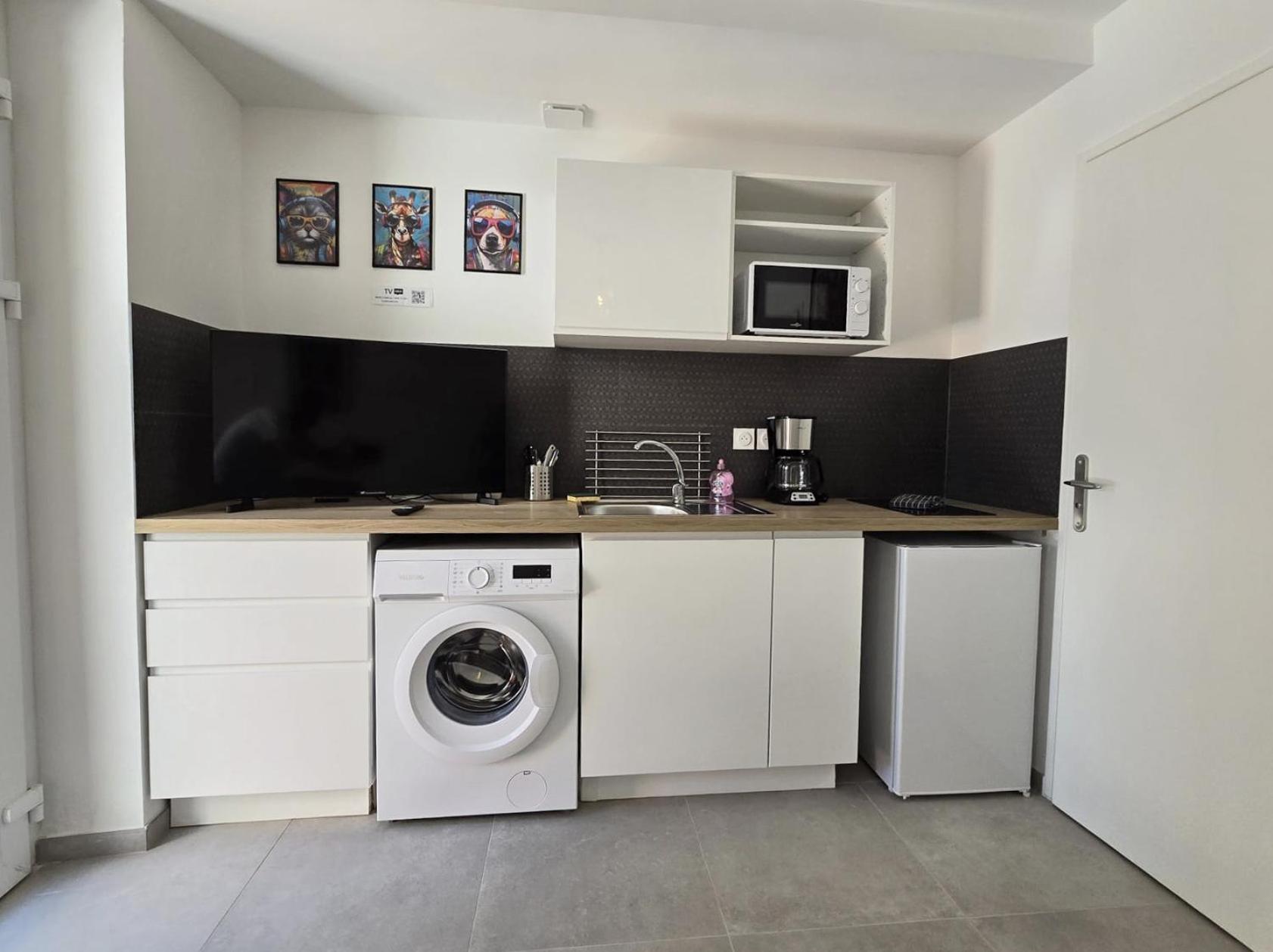 Gregbnb - Studio 17M2 - Terrasse - Clim - Ouest - 5 ตูลง ภายนอก รูปภาพ